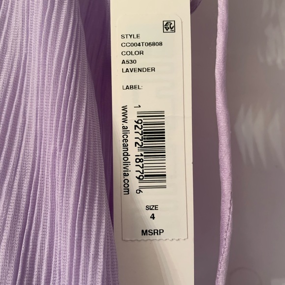 NWT Alice + Olivia Mitsue Jumpsuit - Picture 5 of 5